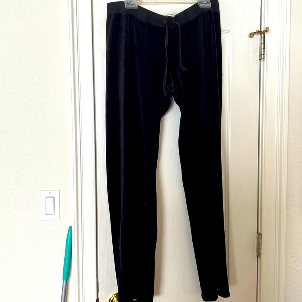 Juicy Couture velour pants - black size Xl